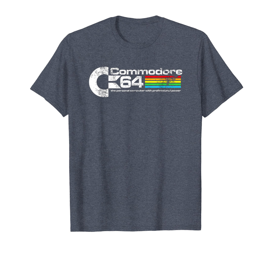 Commodore T Shirt 64 Retro Computer For Men Women Kids