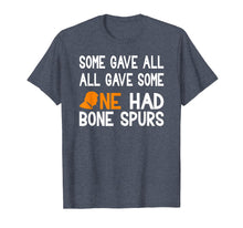 Load image into Gallery viewer, Funny shirts V-neck Tank top Hoodie sweatshirt usa uk au ca gifts for Anti Trump Veterans T-Shirt One Had Bone Spurs 2619935
