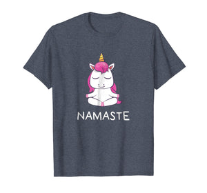 Funny shirts V-neck Tank top Hoodie sweatshirt usa uk au ca gifts for Cute Namaste Yoga Unicorn T-Shirt 1038395