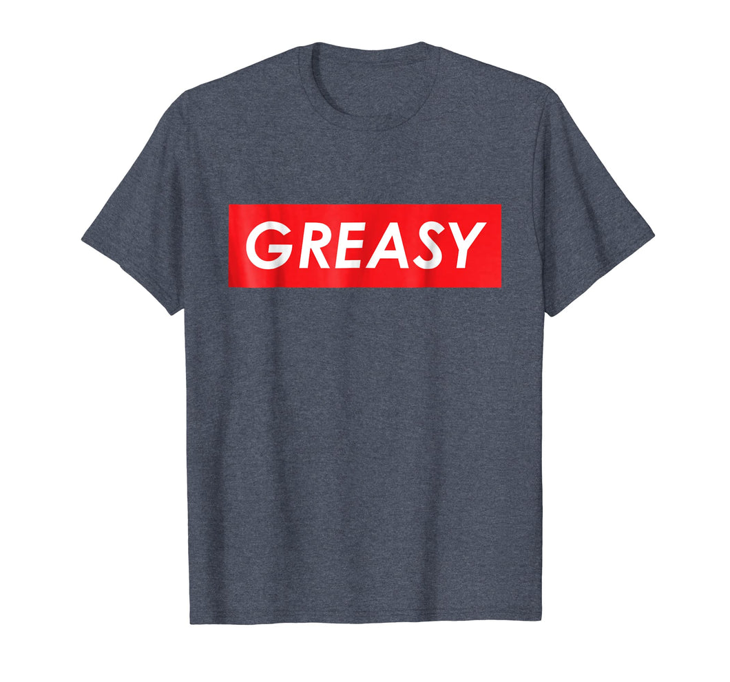 Funny shirts V-neck Tank top Hoodie sweatshirt usa uk au ca gifts for GREASY Shirt - Red Box Logo 2787524