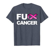 Load image into Gallery viewer, Funny shirts V-neck Tank top Hoodie sweatshirt usa uk au ca gifts for Fuck Cancer Tshirt for Breast Cancer Awareness T-Shirt 243275
