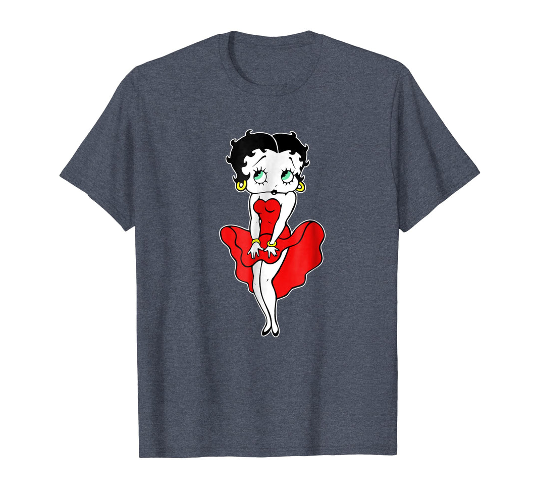 Betty Boop Vintage Blowing Dress T-Shirt