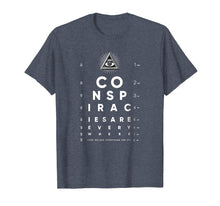 Load image into Gallery viewer, Shane Dawson All-Seeing Eye Chart Conspiracy T-Shirt

