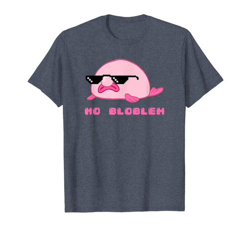 Funny shirts V-neck Tank top Hoodie sweatshirt usa uk au ca gifts for Funny Thug No Bloblem Pun Blobfish Deal With it T-Shirt 309920