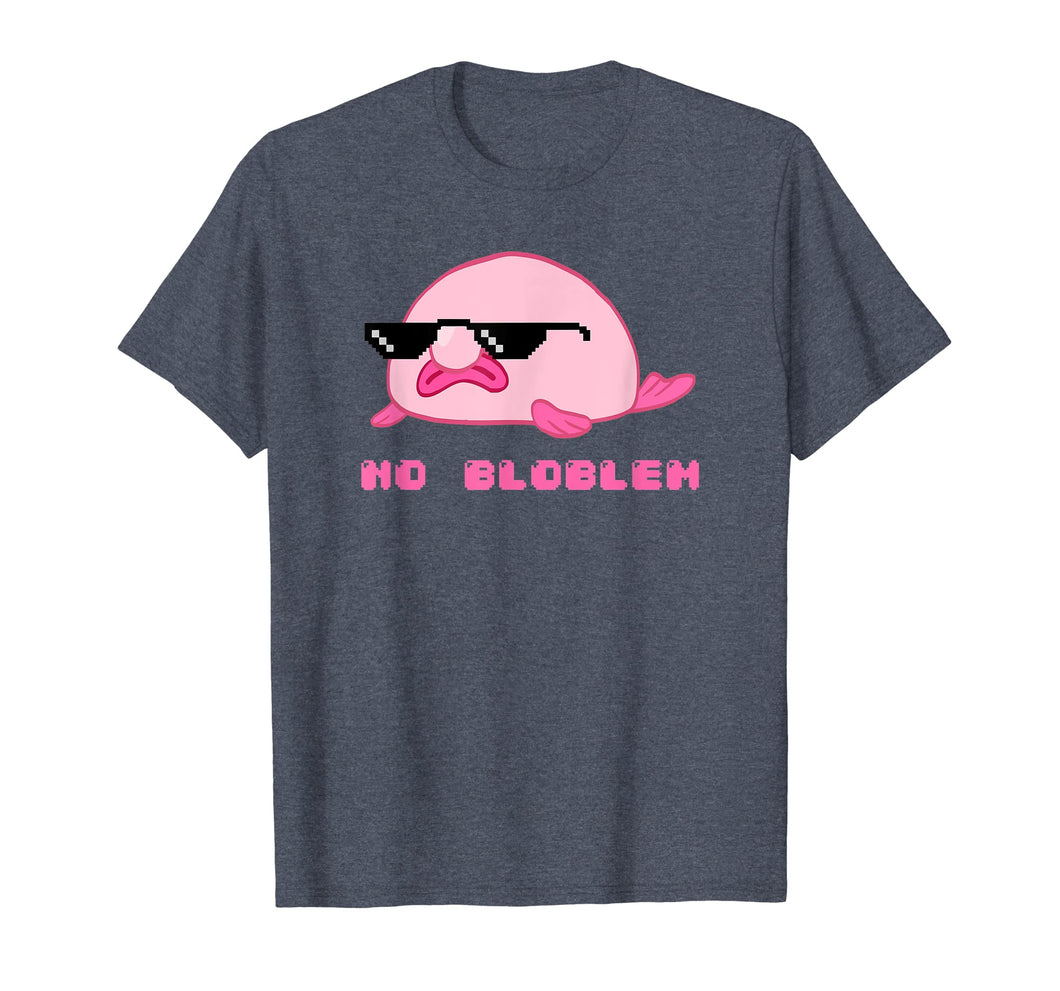 Funny shirts V-neck Tank top Hoodie sweatshirt usa uk au ca gifts for Funny Thug No Bloblem Pun Blobfish Deal With it T-Shirt 309920