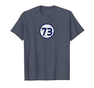 Funny shirts V-neck Tank top Hoodie sweatshirt usa uk au ca gifts for Sheldon Nerdy Number 73 Blue Circle T-shirt 278433