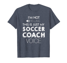 Load image into Gallery viewer, Funny shirts V-neck Tank top Hoodie sweatshirt usa uk au ca gifts for This Is Just My Soccer Coach Voice Shirts Soccer Coach Gifts 2657772
