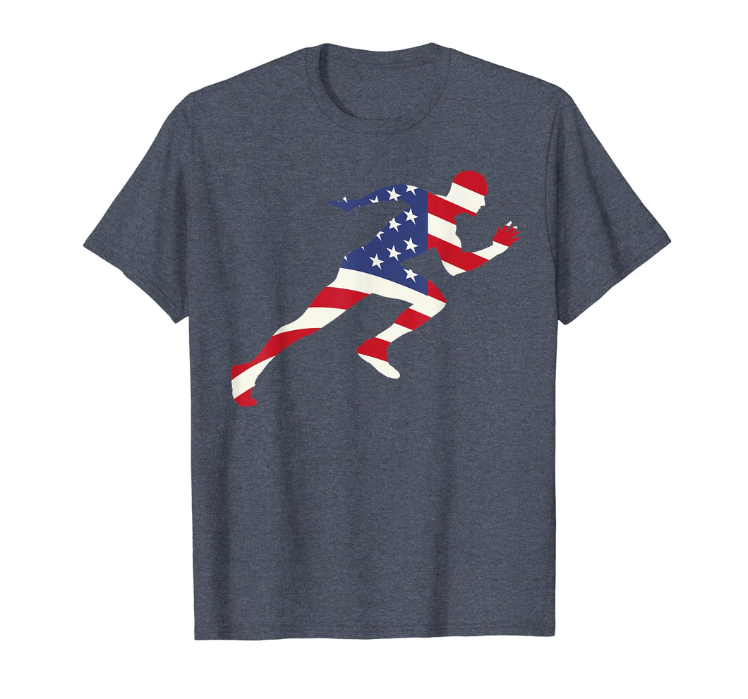 Funny shirts V-neck Tank top Hoodie sweatshirt usa uk au ca gifts for Track & Field US Runner Shirt | Cool USA Sprinter Gift Tee 1740811