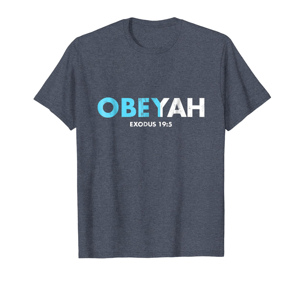 Funny shirts V-neck Tank top Hoodie sweatshirt usa uk au ca gifts for Obeyah Obey Yah God Christian Hebrew Roots Movement T-Shirt 3117917