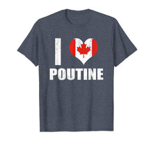 Load image into Gallery viewer, Funny shirts V-neck Tank top Hoodie sweatshirt usa uk au ca gifts for I Love Canadian French Fries T Shirt: Heart Poutine 2587445
