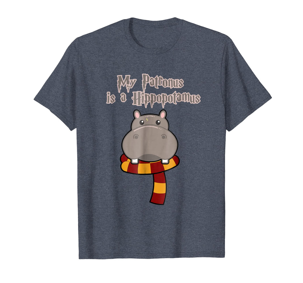 My Patronus Is A Hippo T Shirts Funny Gifts Wizard