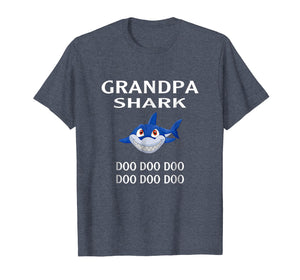 Funny shirts V-neck Tank top Hoodie sweatshirt usa uk au ca gifts for Grandpa Shark T-shirt Doo Doo Doo - Father's Day Shirt 750845