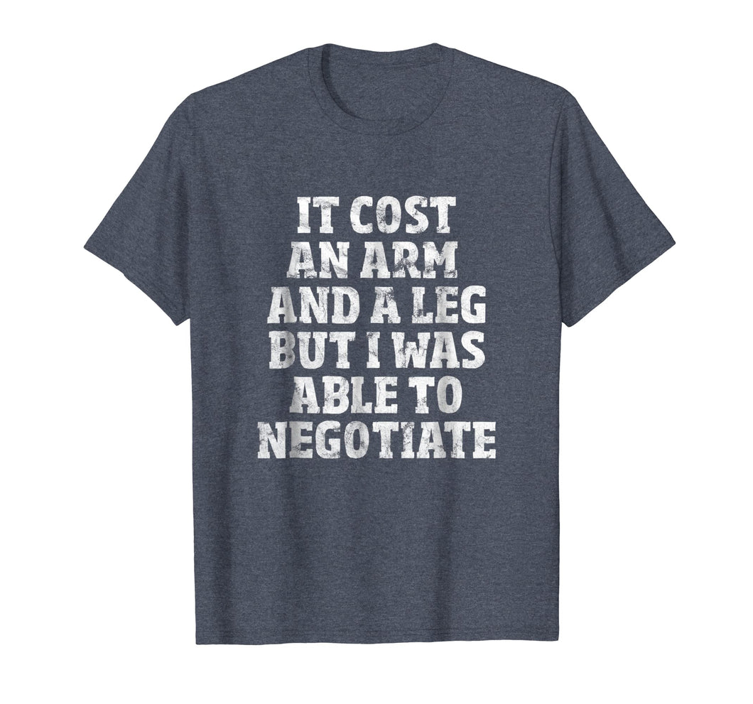 Funny shirts V-neck Tank top Hoodie sweatshirt usa uk au ca gifts for Amputee T-Shirt: Able To Negotiate Funny Leg Amputee Shirt 645239