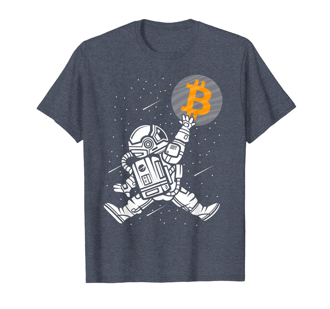 Funny shirts V-neck Tank top Hoodie sweatshirt usa uk au ca gifts for Bitcoin To The Moon Shirt Astronaut Bitcoin HODL BTC Crypto 1833909