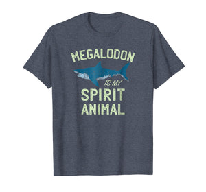 Funny shirts V-neck Tank top Hoodie sweatshirt usa uk au ca gifts for Meg Megalodon Spirit Animal T-Shirt Funny Shark Gift T Shirt 1001918