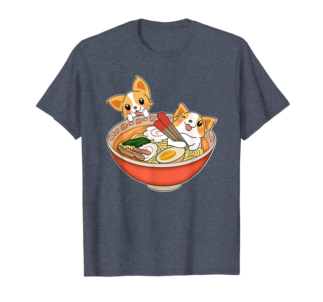 Funny shirts V-neck Tank top Hoodie sweatshirt usa uk au ca gifts for Kawaii Japanese Anime Corgi Dog T-Shirt Funny Ramen Gift Tee 310986