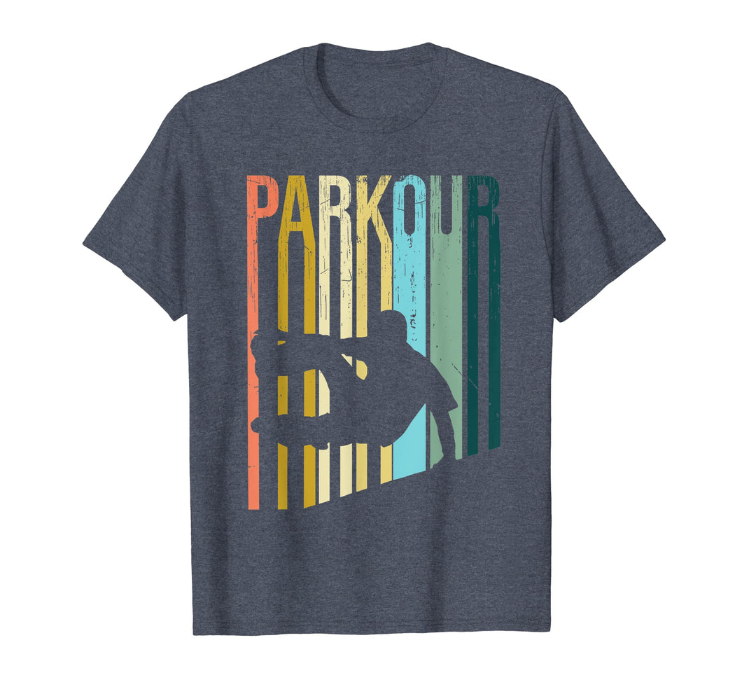 Funny shirts V-neck Tank top Hoodie sweatshirt usa uk au ca gifts for Vintage Distressed Style Parkour Silhouette T-Shirt 1733015