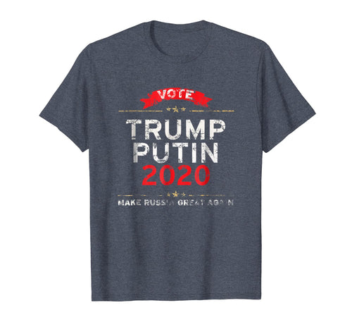 Trump Putin 2020 Make Russia Great Again Distressed TShirt 921289