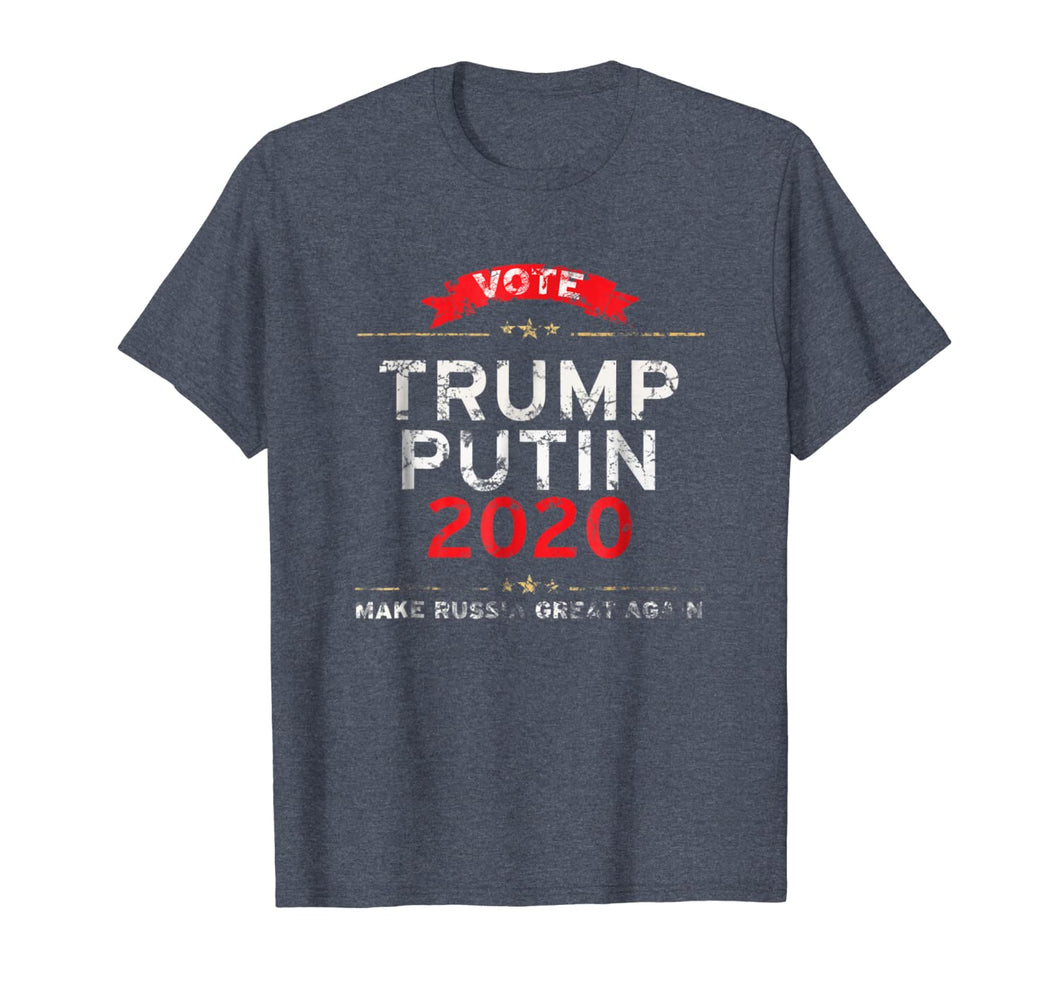 Trump Putin 2020 Make Russia Great Again Distressed TShirt 921289
