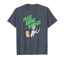 Load image into Gallery viewer, Rick and Morty Peace Among Worlds - Portal T-shirt 146483
