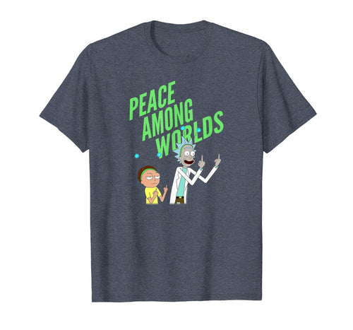 Rick and Morty Peace Among Worlds - Portal T-shirt 146483