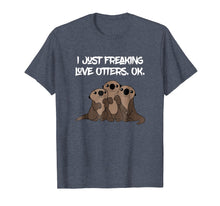 Load image into Gallery viewer, Funny shirts V-neck Tank top Hoodie sweatshirt usa uk au ca gifts for Love Otters Tee | Funny T-Shirt Gifts for Otters Lovers 1298557
