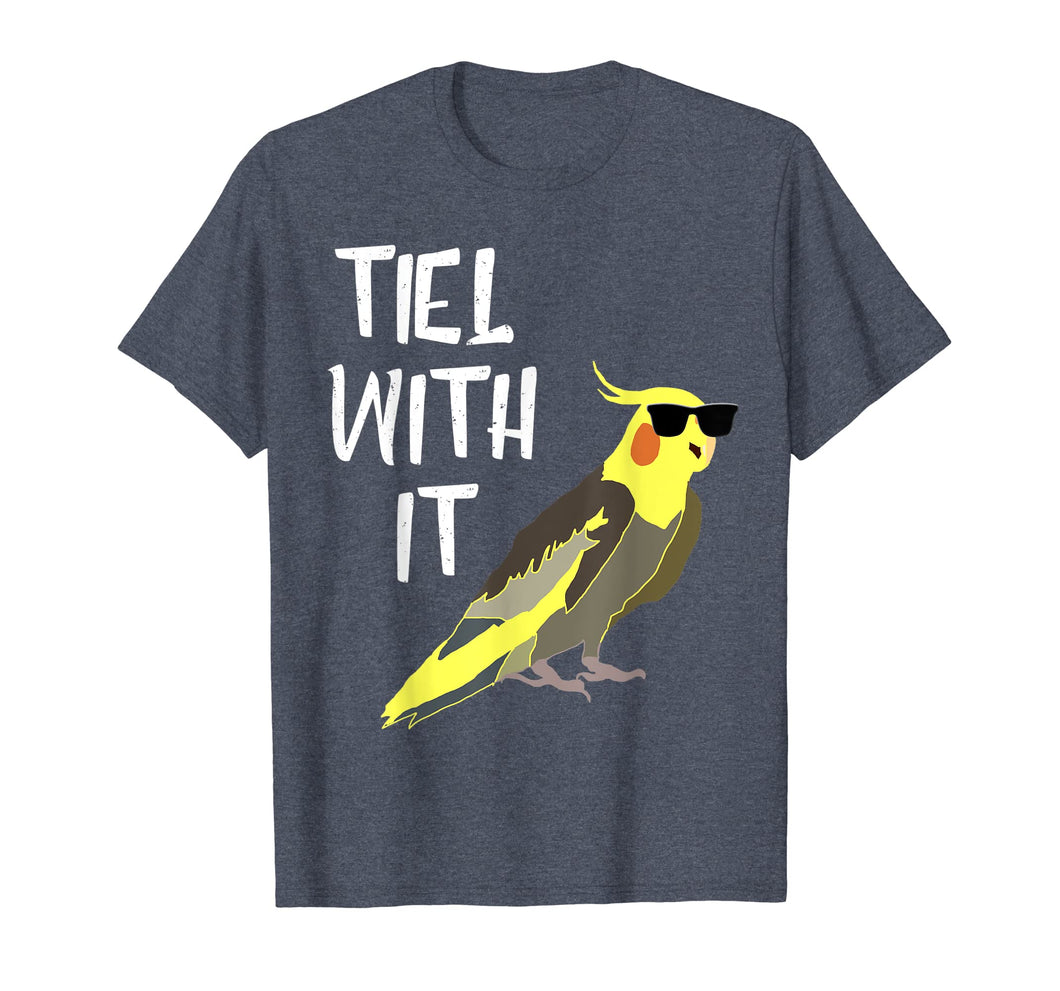 Funny shirts V-neck Tank top Hoodie sweatshirt usa uk au ca gifts for Cool Cockatiel Tiel With It Sunglasses Birds Parrot T-Shirt 307202