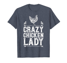 Load image into Gallery viewer, Funny shirts V-neck Tank top Hoodie sweatshirt usa uk au ca gifts for Crazy Chicken Lady T Shirt Funny Farm Poultry Farmer Gifts 695314
