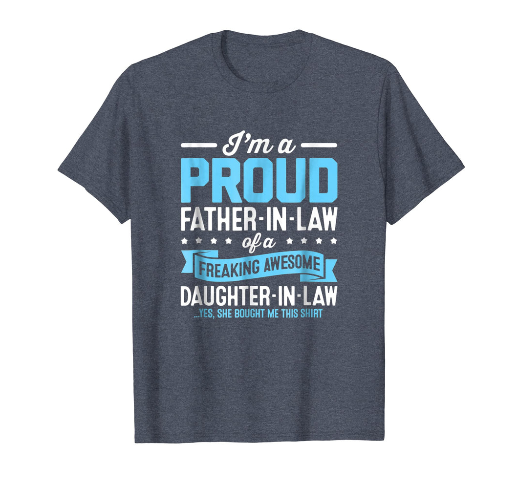 Funny shirts V-neck Tank top Hoodie sweatshirt usa uk au ca gifts for Proud Fathers Day Gifts From Daughter In Law Shirt 2909591