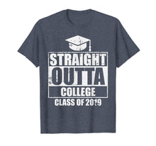 Load image into Gallery viewer, Funny shirts V-neck Tank top Hoodie sweatshirt usa uk au ca gifts for Straight Outta College Funny Graduation 2019 Graduates Gift T-Shirt 1138462
