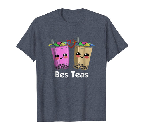 Funny shirts V-neck Tank top Hoodie sweatshirt usa uk au ca gifts for Bes Teas - Besties Best Friends Bubble Tea Boba Cute T Shirt 1112060