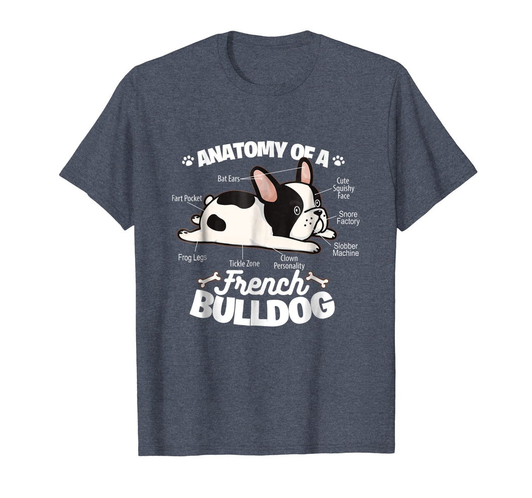 Funny shirts V-neck Tank top Hoodie sweatshirt usa uk au ca gifts for French Bulldog Graphic T Shirt Anatomy Of A French Bulldog 510583