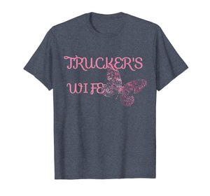 Funny shirts V-neck Tank top Hoodie sweatshirt usa uk au ca gifts for Trucker's Wife T Shirt 2515763