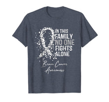 Load image into Gallery viewer, In This Family No One Fights Alone Shirt Brain Cancer

