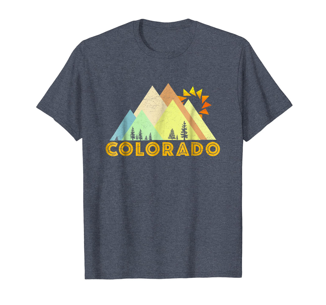 Funny shirts V-neck Tank top Hoodie sweatshirt usa uk au ca gifts for Retro Vintage Colorado T-Shirt-Distressed Shirt 2119159