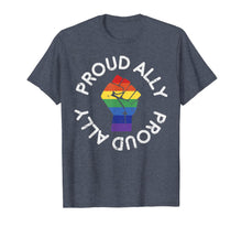 Load image into Gallery viewer, Proud Ally Gay Pride Shirt LGBT Gay Lesbian Protest Gift 171870
