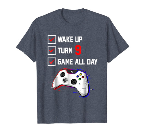 Funny shirts V-neck Tank top Hoodie sweatshirt usa uk au ca gifts for 9th Gamer Birthday Shirt Birthday Video Game T Shirt Gifts 684543