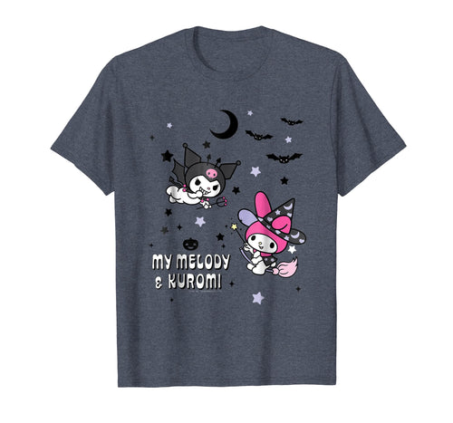 Funny shirts V-neck Tank top Hoodie sweatshirt usa uk au ca gifts for My Melody and Kuromi Halloween Tee Shirt 1801574