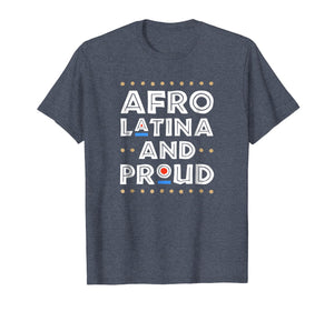 Funny shirts V-neck Tank top Hoodie sweatshirt usa uk au ca gifts for Afro Latina And Proud T-Shirt | Afro-Latin Pride Gift 1337497
