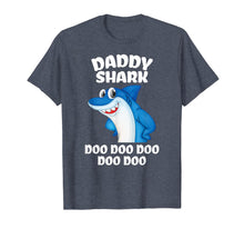 Load image into Gallery viewer, Daddy Shark Shirt Fathers Day Gift From Wife Son Daughter T-Shirt 204188
