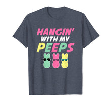 Load image into Gallery viewer, Funny shirts V-neck Tank top Hoodie sweatshirt usa uk au ca gifts for Cute Hangin With My Peeps Happy Easter T Shirt 2265294

