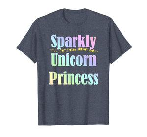 Funny shirts V-neck Tank top Hoodie sweatshirt usa uk au ca gifts for Sparkly Unicorn Princess T-shirt for Women and Girls 1832774