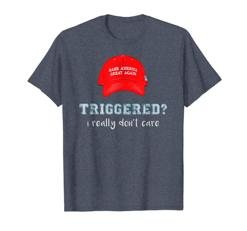 Funny shirts V-neck Tank top Hoodie sweatshirt usa uk au ca gifts for Trump 2020 Triggered MAGA Hat t Shirt Mens 342414