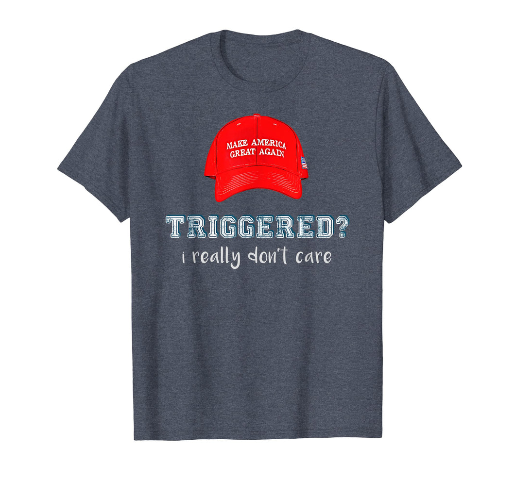 Funny shirts V-neck Tank top Hoodie sweatshirt usa uk au ca gifts for Trump 2020 Triggered MAGA Hat t Shirt Mens 342414