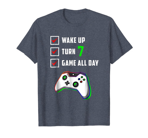 Funny shirts V-neck Tank top Hoodie sweatshirt usa uk au ca gifts for 7th Gamer Birthday Shirt Level 7 Unlocked T Shirt Gifts 1595354