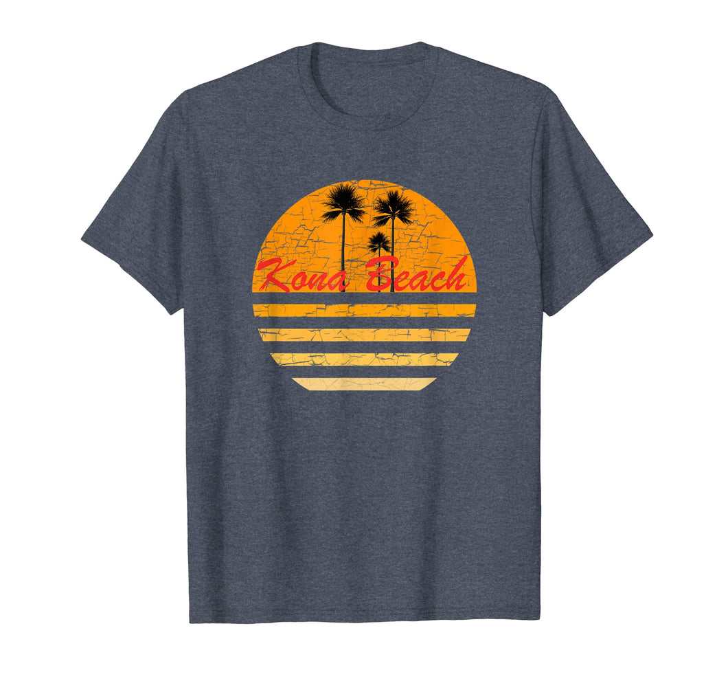 Funny shirts V-neck Tank top Hoodie sweatshirt usa uk au ca gifts for Kona Beach Hawaii Vintage Retro T-Shirt 70s Throwback Surf T 2418858