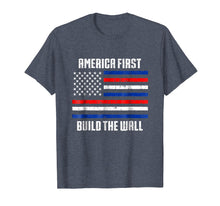 Load image into Gallery viewer, Funny shirts V-neck Tank top Hoodie sweatshirt usa uk au ca gifts for Border Construction T-Shirt Build The Wall Republican Gifts 1539511
