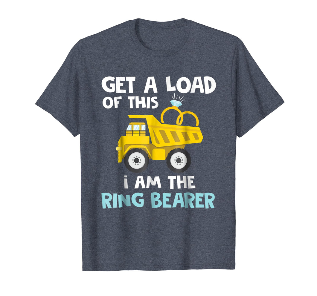 Wedding Shirts Ring Bearer Funny Truck Shirts Boys Men Gifts