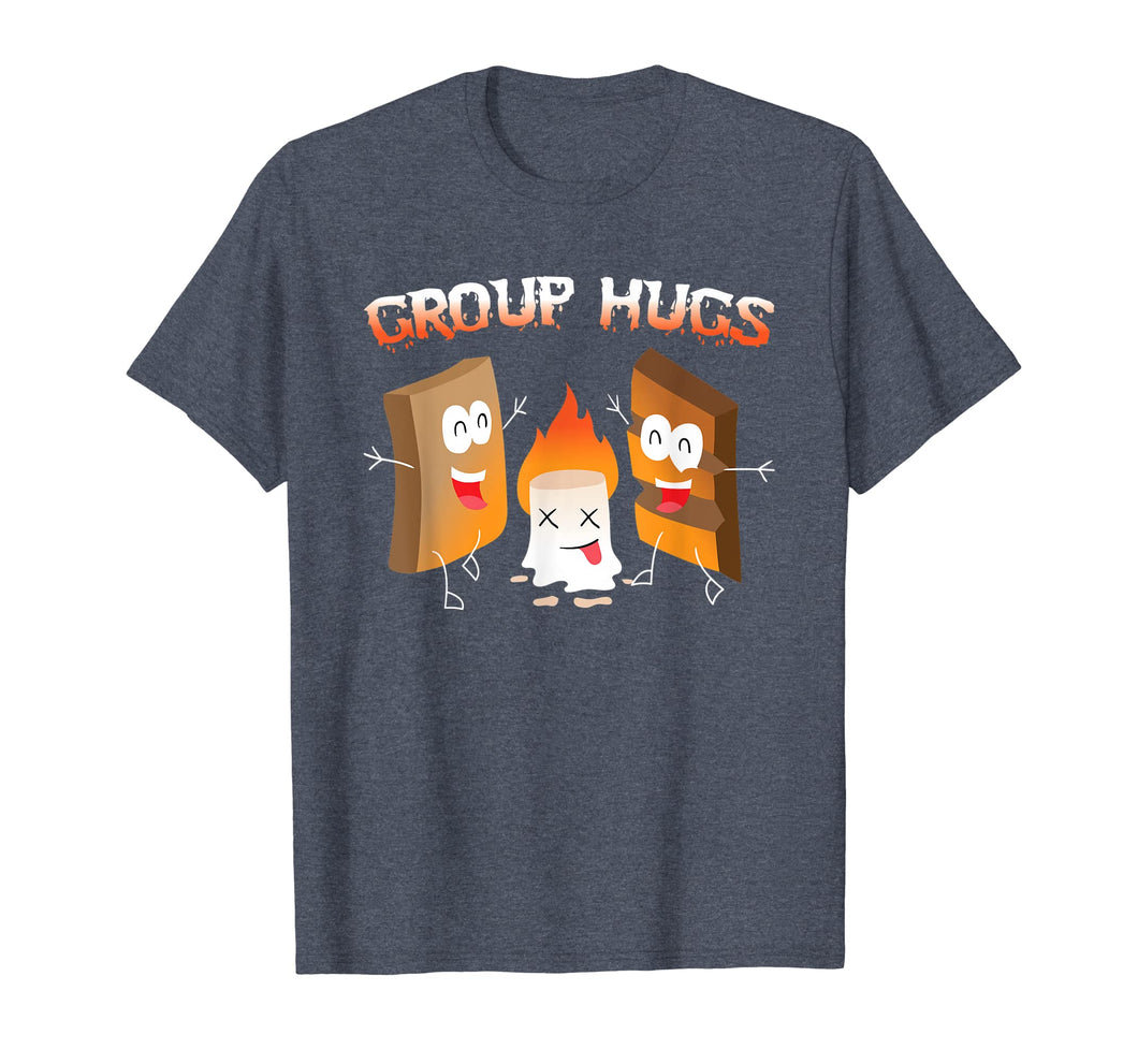 Funny shirts V-neck Tank top Hoodie sweatshirt usa uk au ca gifts for Group Hug Smores T-Shirt Chocolate Marshmallow Camping Tee 2467548