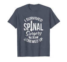 Load image into Gallery viewer, Funny shirts V-neck Tank top Hoodie sweatshirt usa uk au ca gifts for I Survived Spinal Surgery I&#39;m All Screwed Up T-Shirt Funny 2595738
